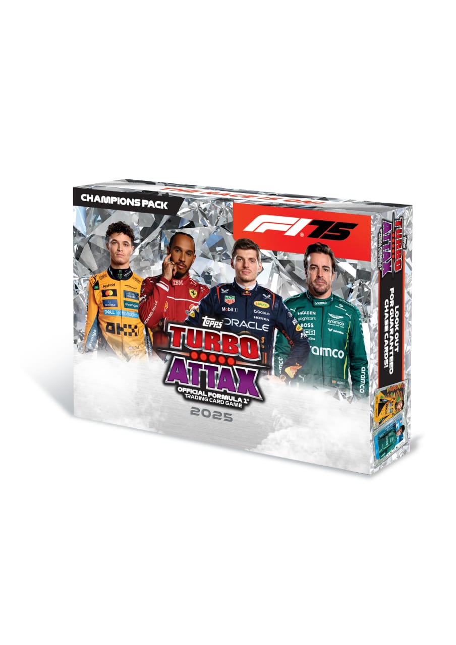 Champions Box – Topps India F1 Turbo Attax 2025 (Ships 17th September)