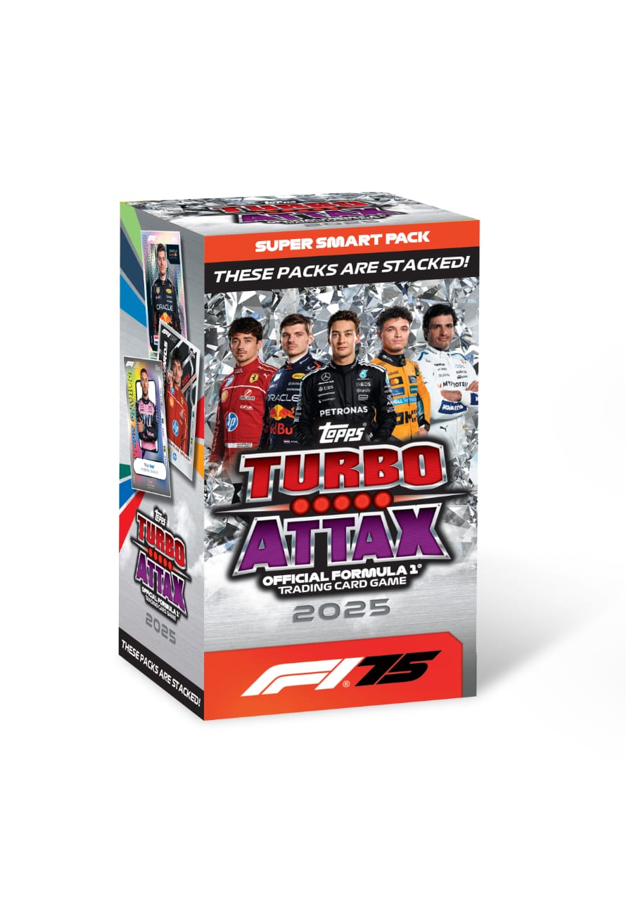 Smart Pack – Topps India F1 Turbo Attax 2025 (Ships 10th September)