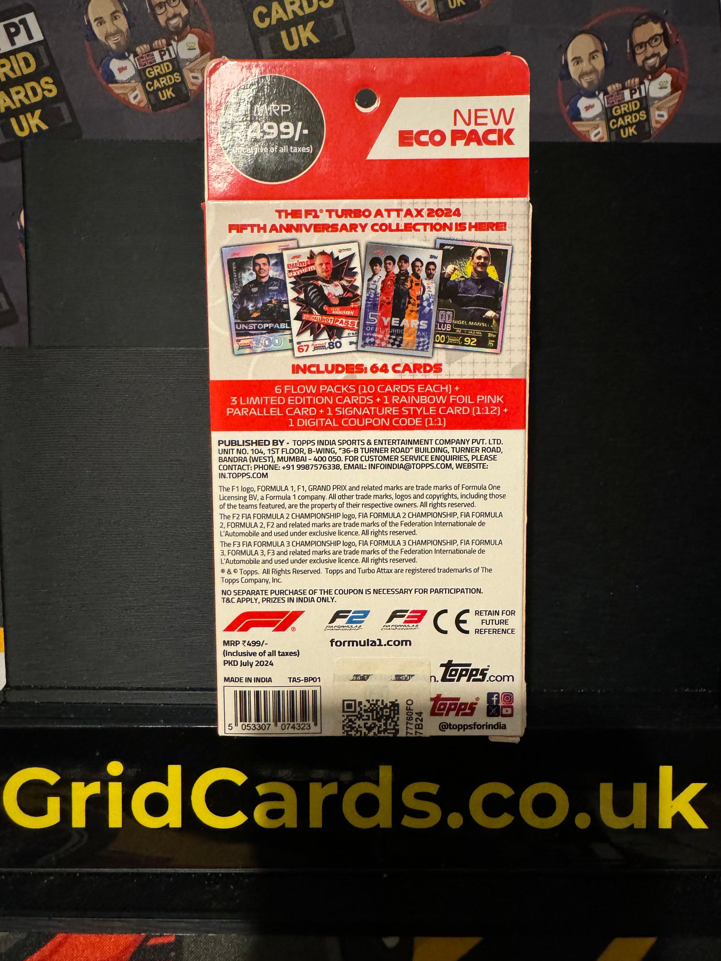 F1 Turbo Attax 2024 - Eco Pack (Indian Release)