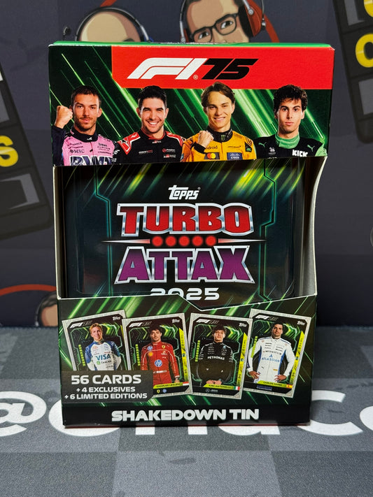 Topps F1 Turbo Attax 2025 Mega Tin (Shakedown)