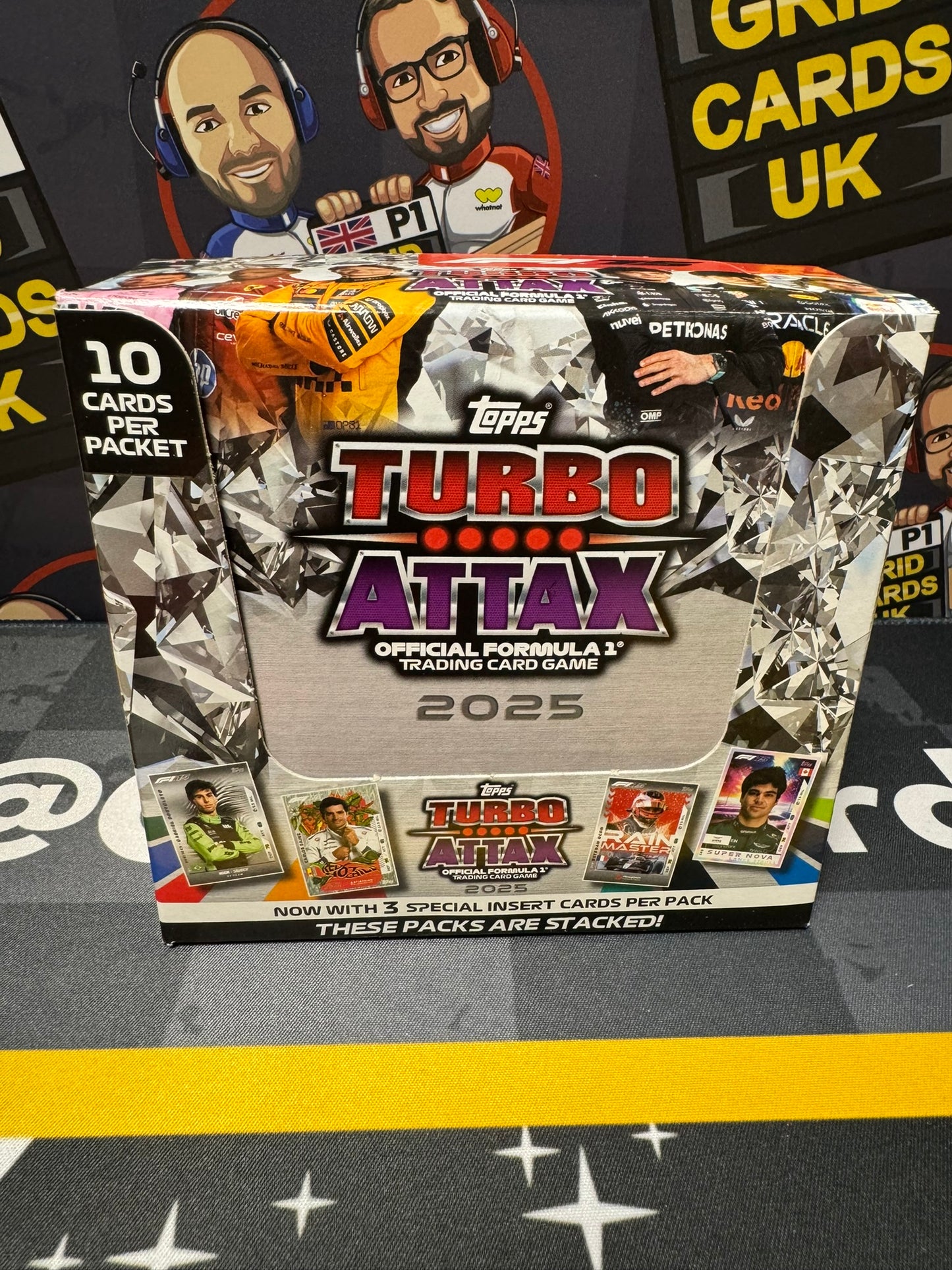 Topps F1 Turbo Attax 2025 Display Box (24 Packets)