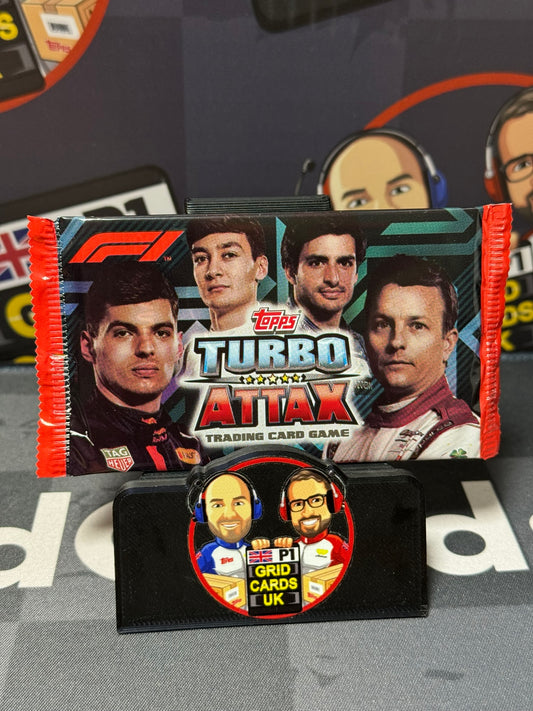 Topps F1 Turbo Attax 2020 - Single Pack (UK/EU Edition) 1st Year of F1