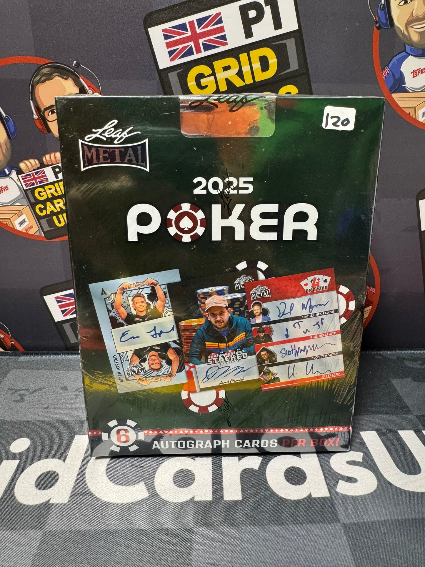 2025 Leaf Poker Trading Cards Box (New & Sealed)