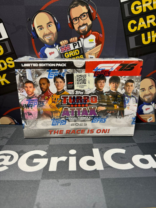 Limited Edition Box – Topps India F1 Turbo Attax 2025 (New & Sealed)