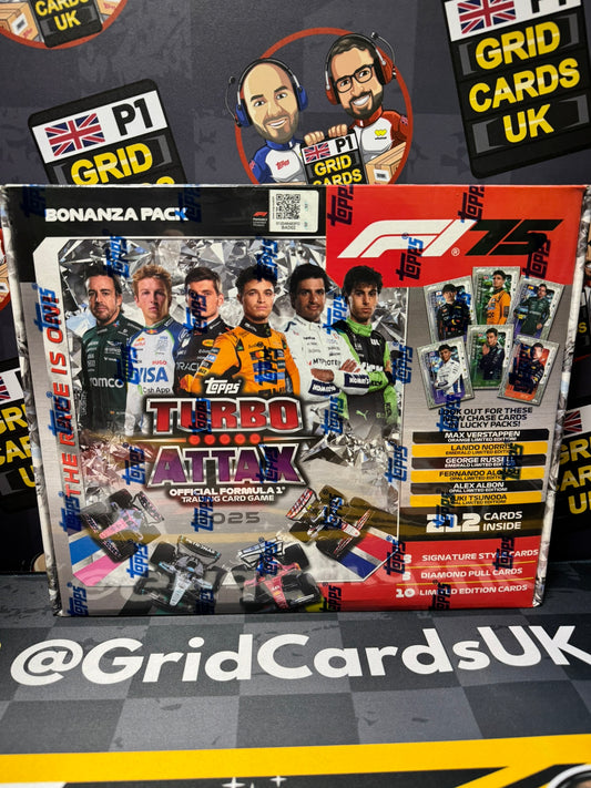 Bonanza Box – Topps India F1 Turbo Attax 2025 (New & Sealed)