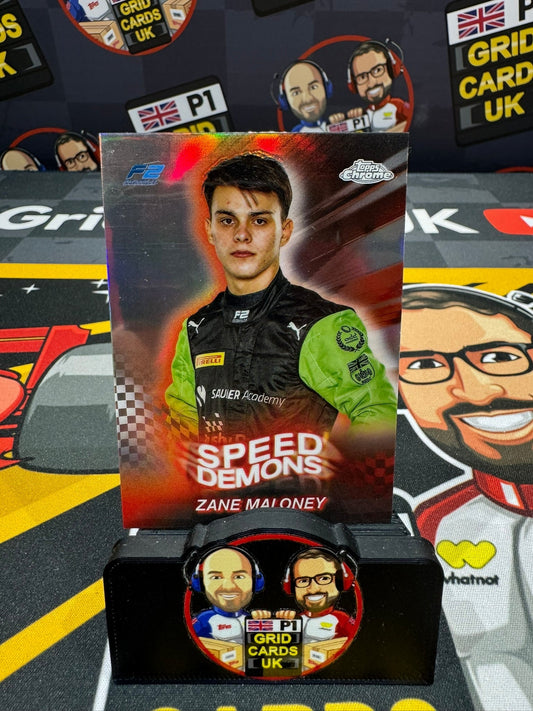 Topps F1 Chrome 2024 - Speed Demon Insert Refractor Base Cards