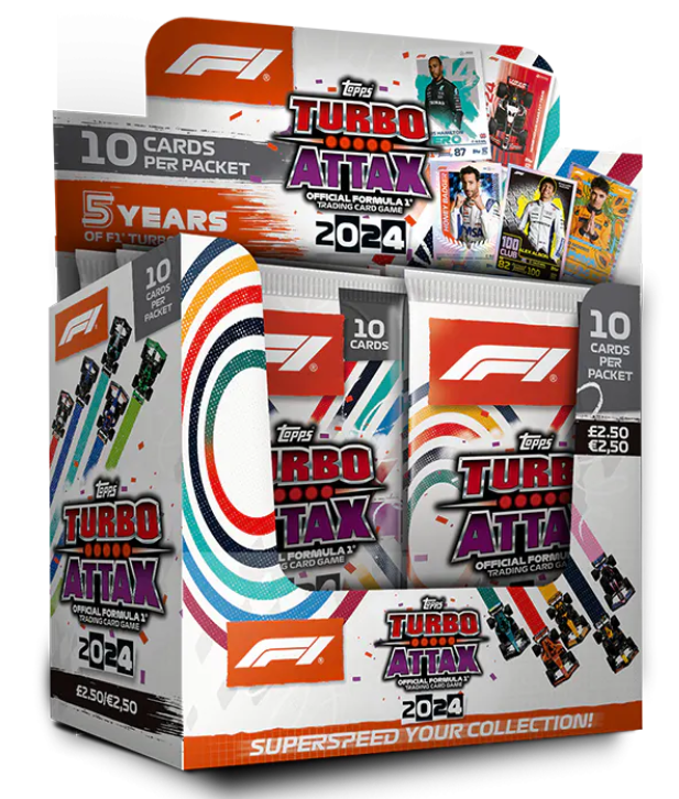 Topps F1 Turbo Attax 2024 Display Box