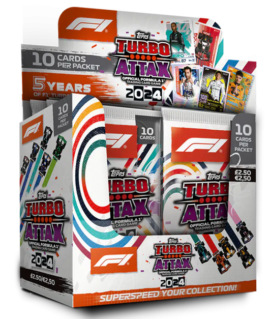 Topps F1 Turbo Attax 2024 Display Box