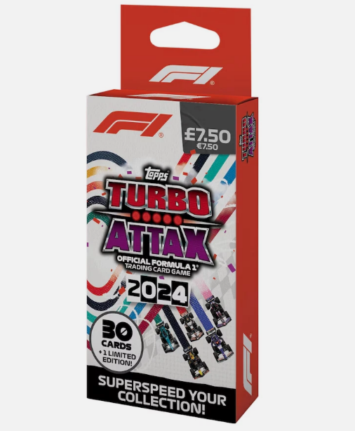 Topps F1 Turbo Attax 2024 – Value Box - UK Edition (New & Sealed)