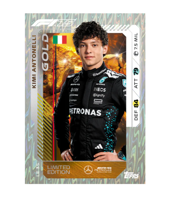 5 x Champions Boxes – Topps India F1 Turbo Attax 2025 (NEW & Sealed)