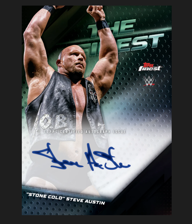 Topps Finest WWE 2025 – Hobby Box (2 Auto per Box) NEW & Sealed