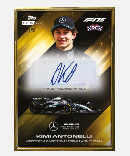 Topps F1 Lights Out 2025 Box - New & Sealed Formula 1