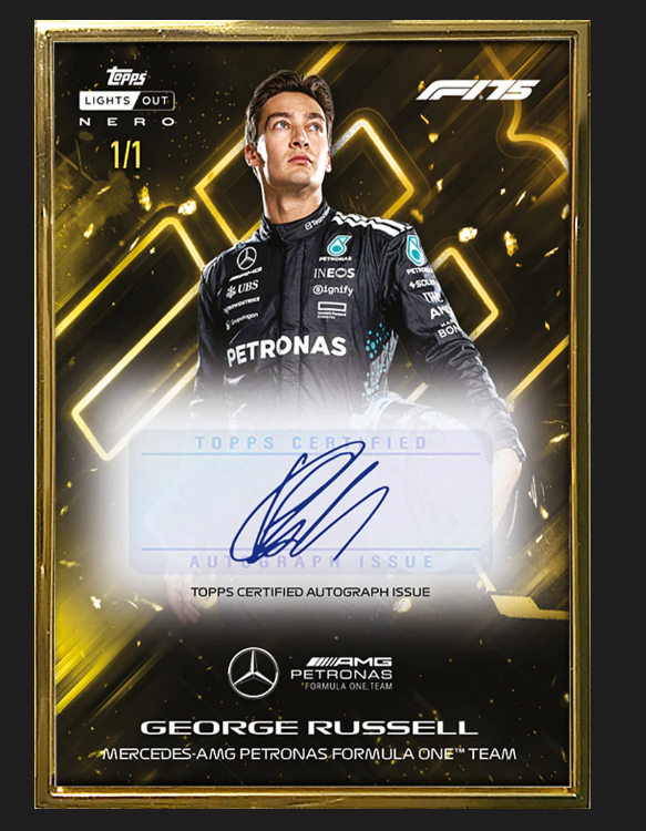 Topps F1 Lights Out 2025 Box - New & Sealed Formula 1