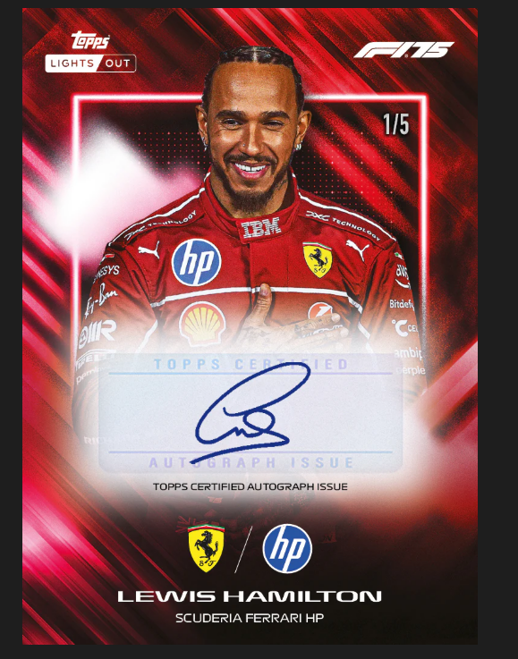 Topps F1 Lights Out 2025 Box - New & Sealed Formula 1