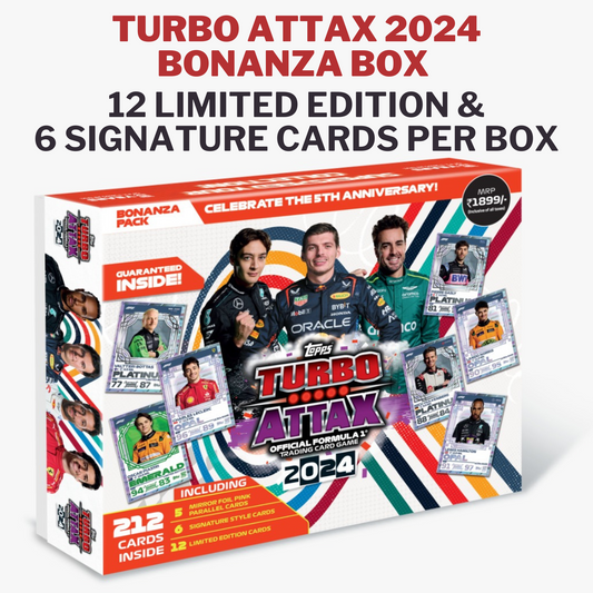 Topps F1 Turbo Attax 2024- Bonanza Box (Indian Release)