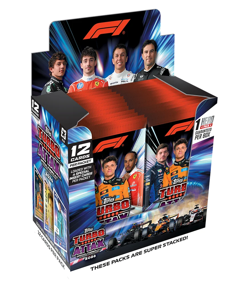 Topps F1 Turbo Attax 2026 - Display Box