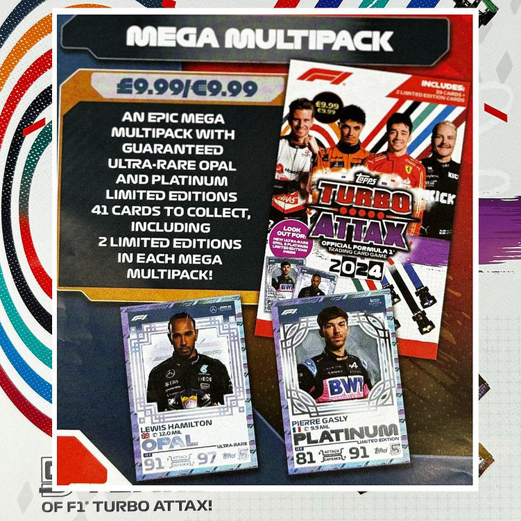 Topps F1 Turbo Attax 2024 - Mega Multipack (UK Edition)