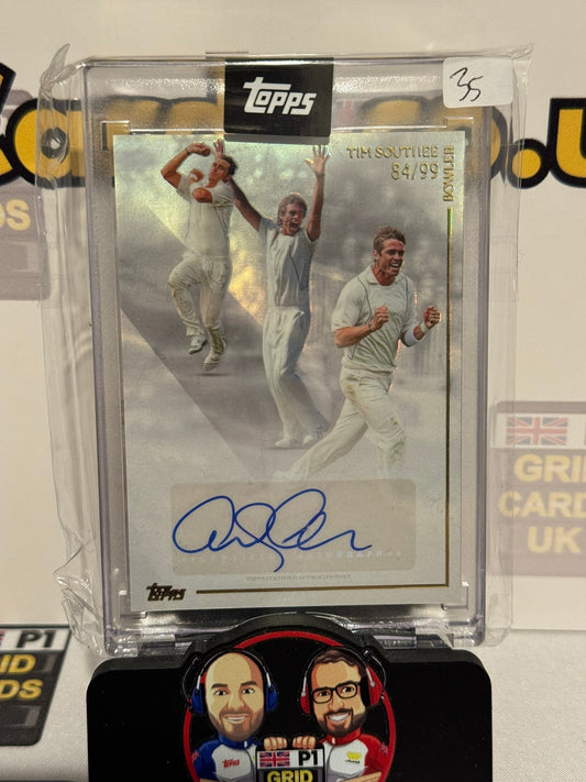 Tim Southee Auto 84/99 - Topps Cricket Legends 2025