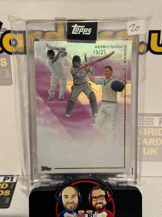 Kevin O'Brien 19/25 - Topps Cricket Legends 2025
