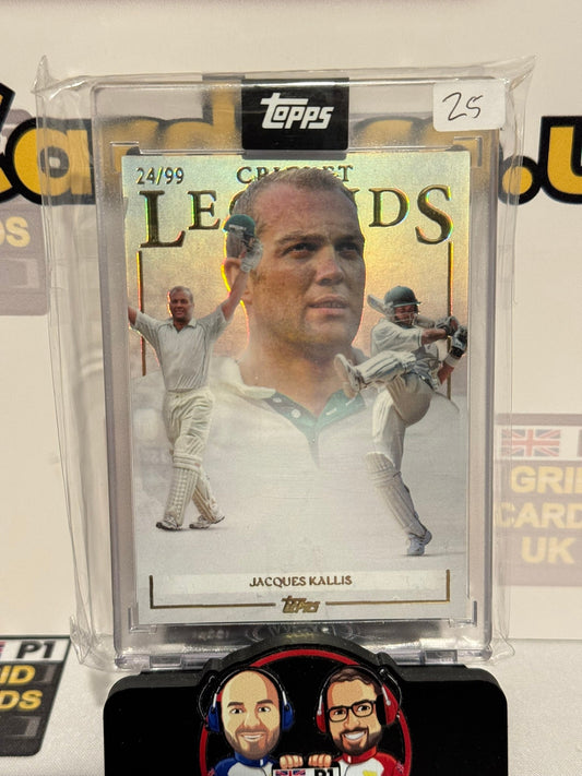 Jacques Kallis 24/99 - Topps Cricket Legends 2025