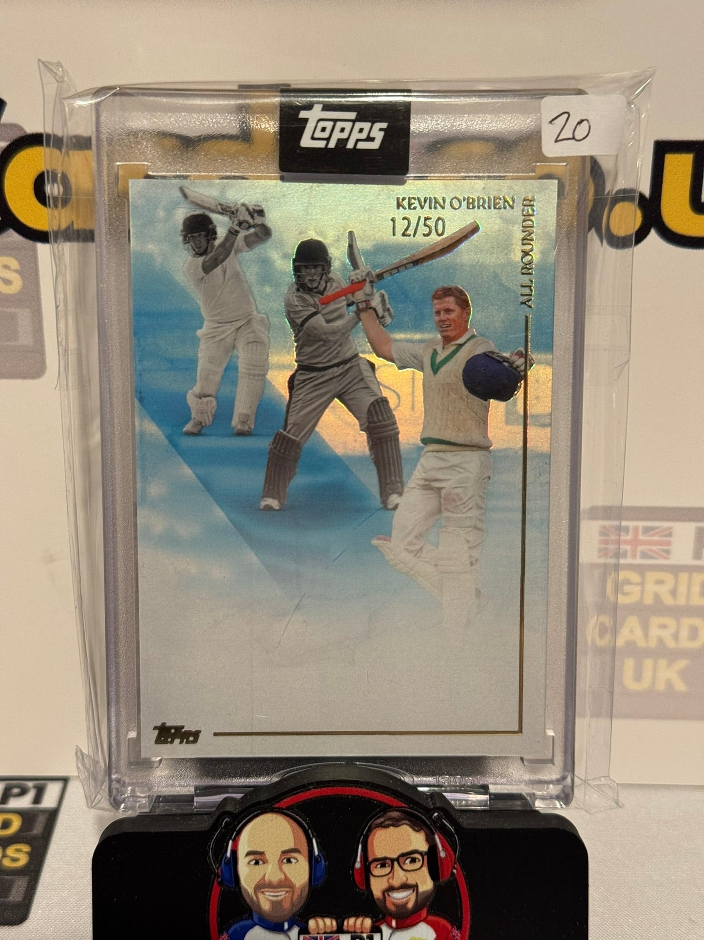 Kevin O'Brien 12/50 Blue - Topps Cricket Legends 2025