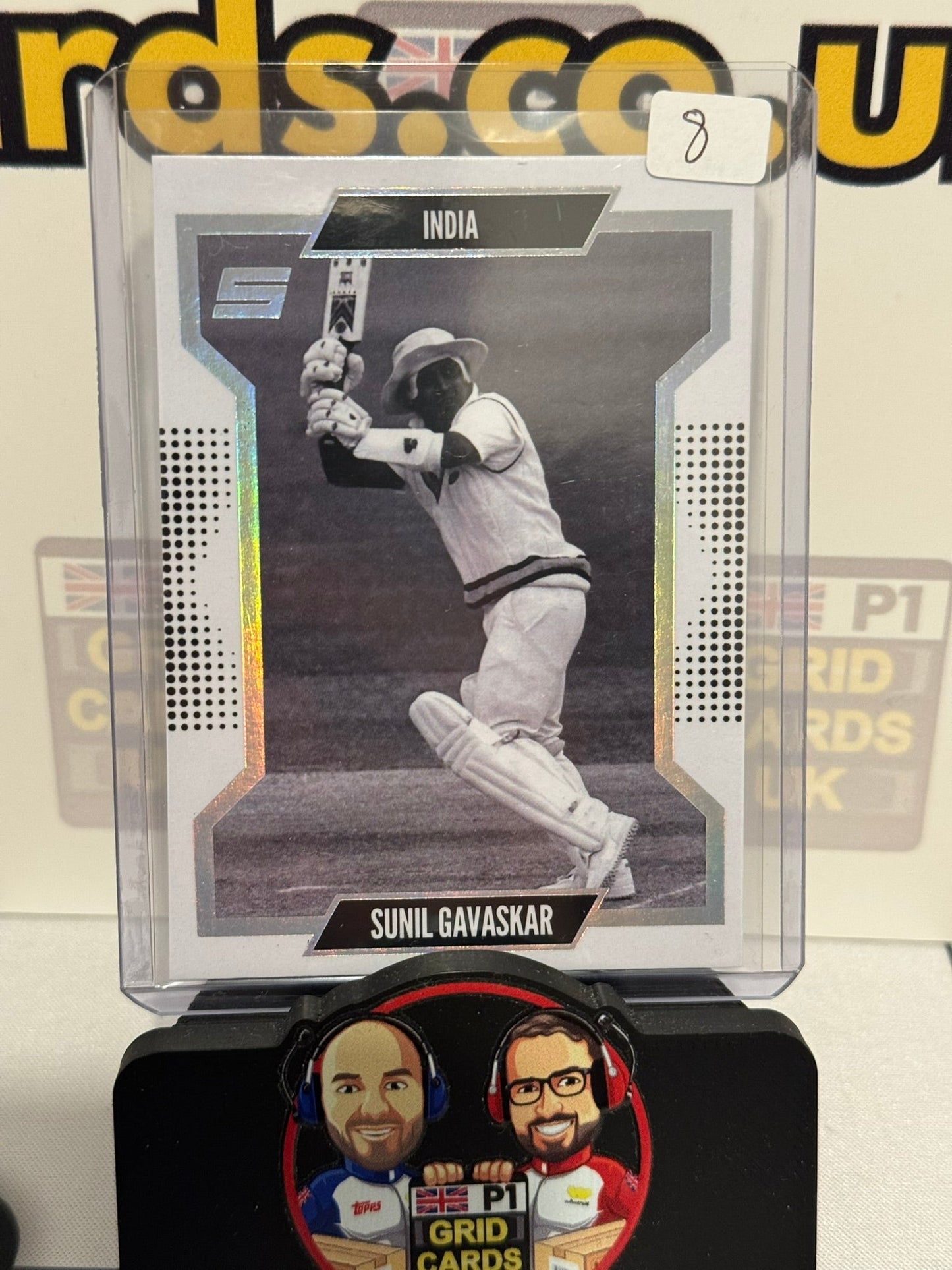 Sunil Gavaskar Base - Sportsnection 2025 Cricket Card