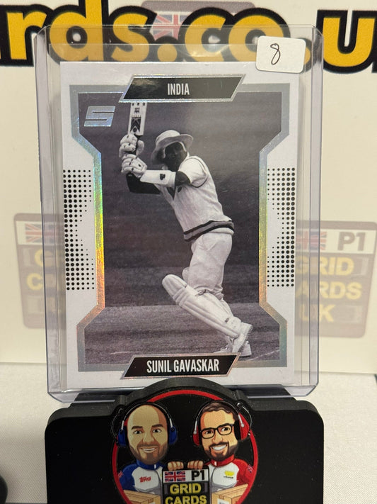 Sunil Gavaskar Base - Sportsnection 2025 Cricket Card