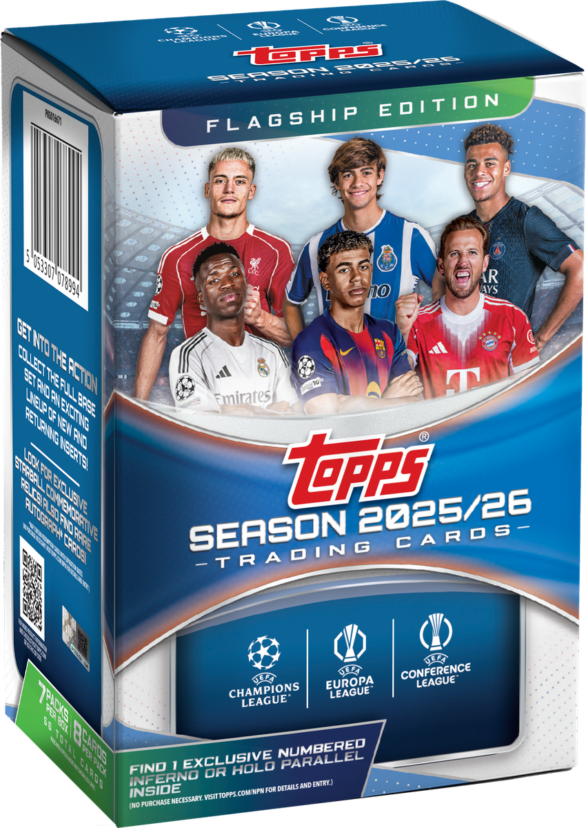 Topps 2026 UEFA UCC Flagship - Blaster Box - New & Sealed