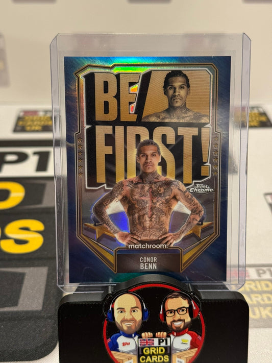 Conor Benn CASE HIT Be First! #BF-23 - Topps Chrome Boxing 2024