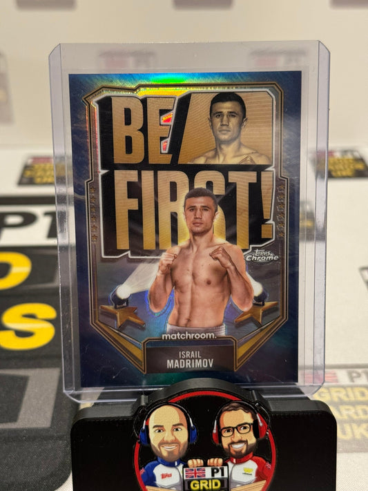 Israil Madrimov CASE HIT Be First! #BF-24 - Topps Chrome Boxing 2024