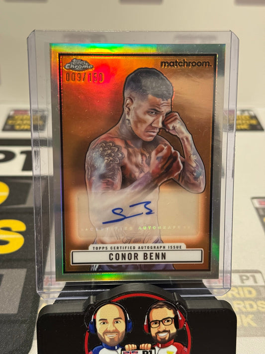 Conor Benn AUTO 9/150 1951 Ringside Insert #TRA-CB - Topps Chrome Boxing 2024