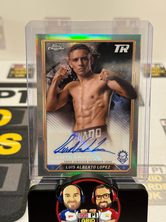 Luis Alberto Lopez RC AUTO #CBA-LAL - Topps Chrome Boxing 2024