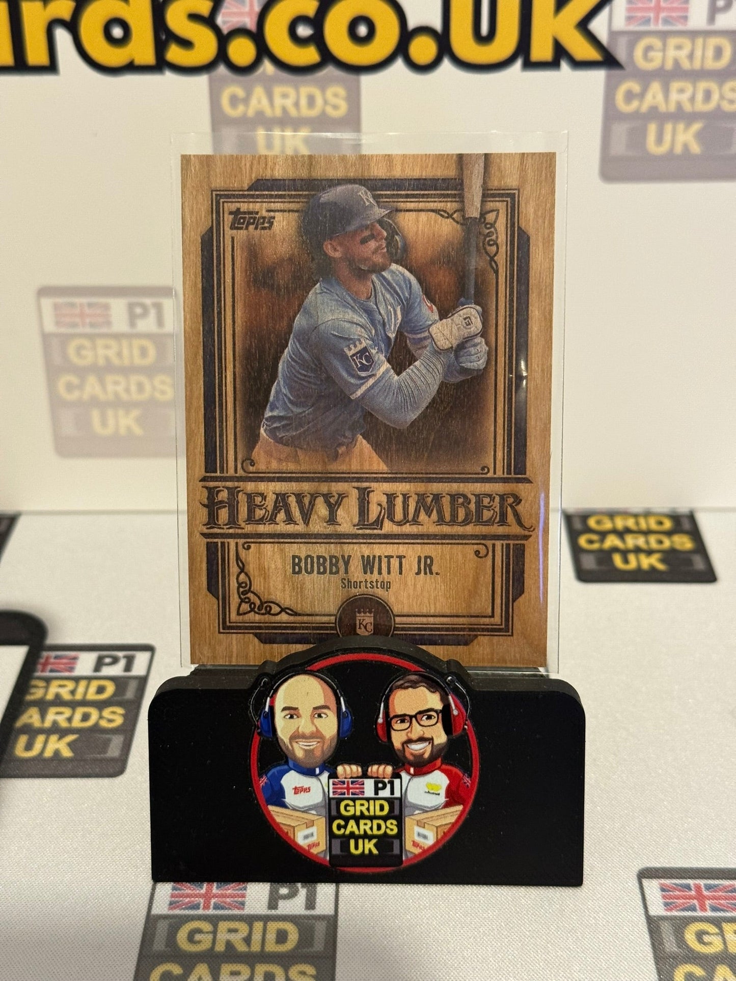 Bobby Witt Jr Heavy Lumber #HL-9 Case Hit - Topps 2025 Baseball Series 1 SSP