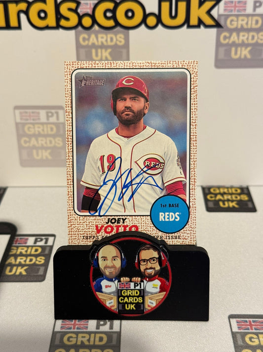 Joey Votto Auto #ROA-JV - Topps 2017 Heritage High Number Baseball