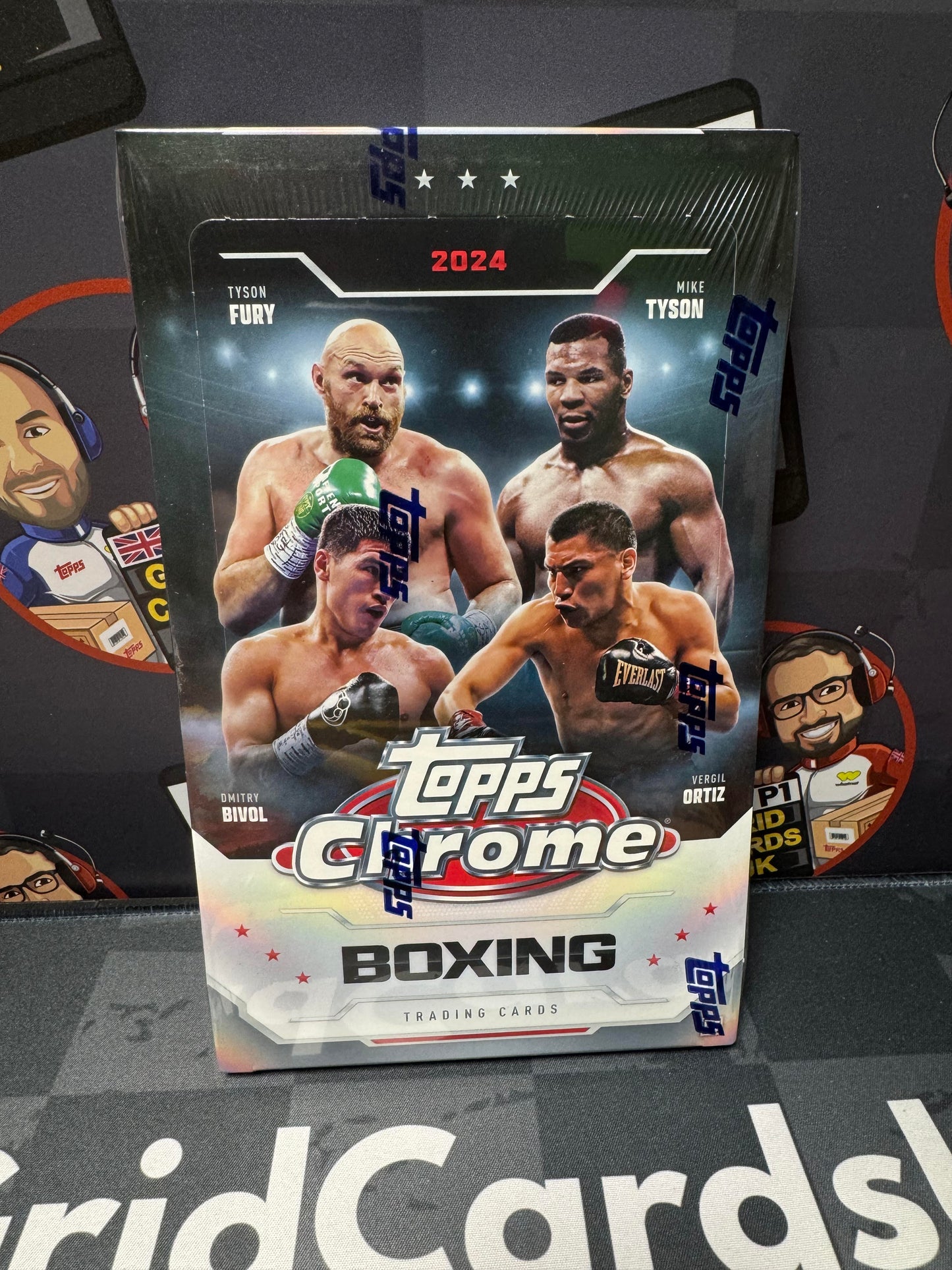 Topps Chrome Boxing Hobby Box – New & Sealed