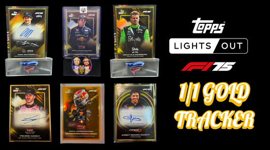 F1 Lights Out 2025 - Gold Bar 1/1 Tracker
