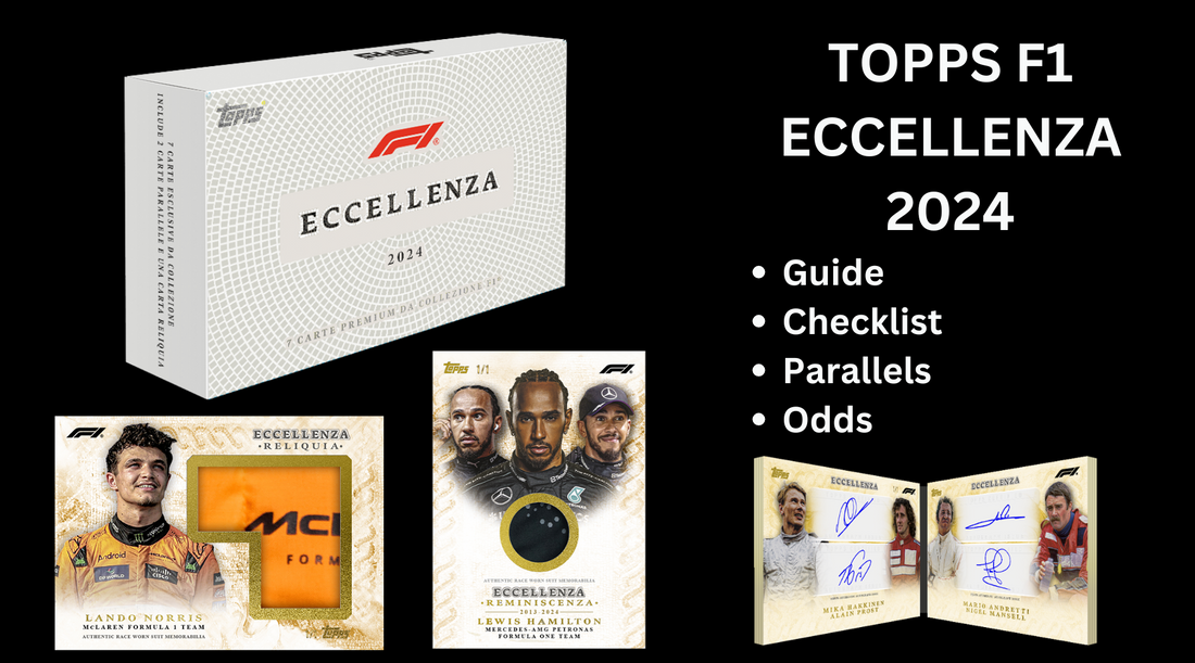 Topps F1 Eccellenza 2024 Checklist and Guide