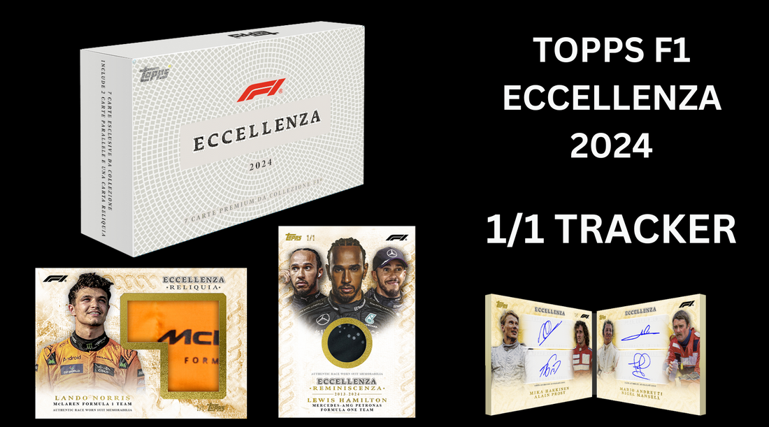 Topps F1 Eccellenza 2024 - 1/1 Tracker!