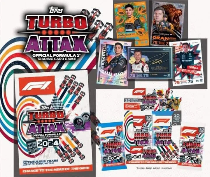 F1 Turbo Attax 2024 - Checklist