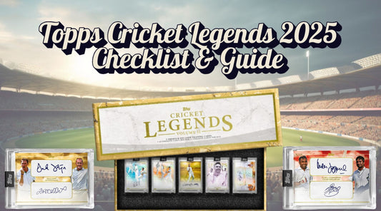 Topps Cricket Legends 2025 Checklist & Guide