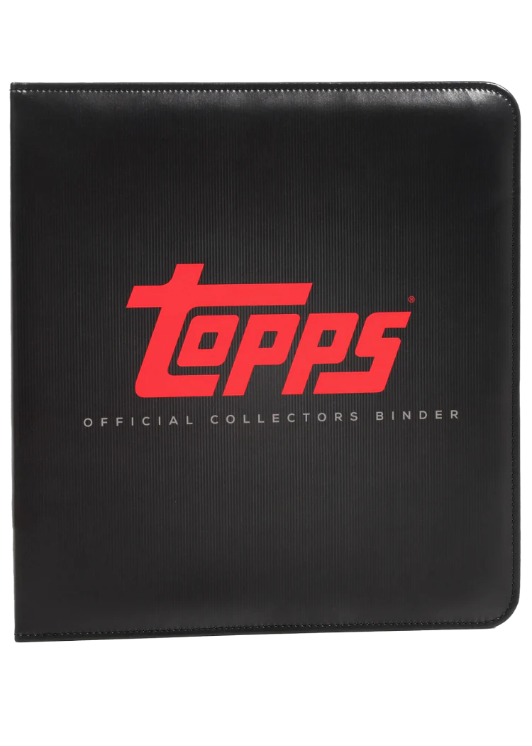 Official Fanatics/Topps Brand - BLACK Binder (9 Pockets, 360 Cards)