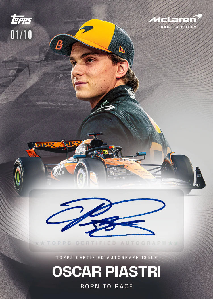 Topps McLaren Racing Team Set 2025 - Hobby Box - New & Sealed