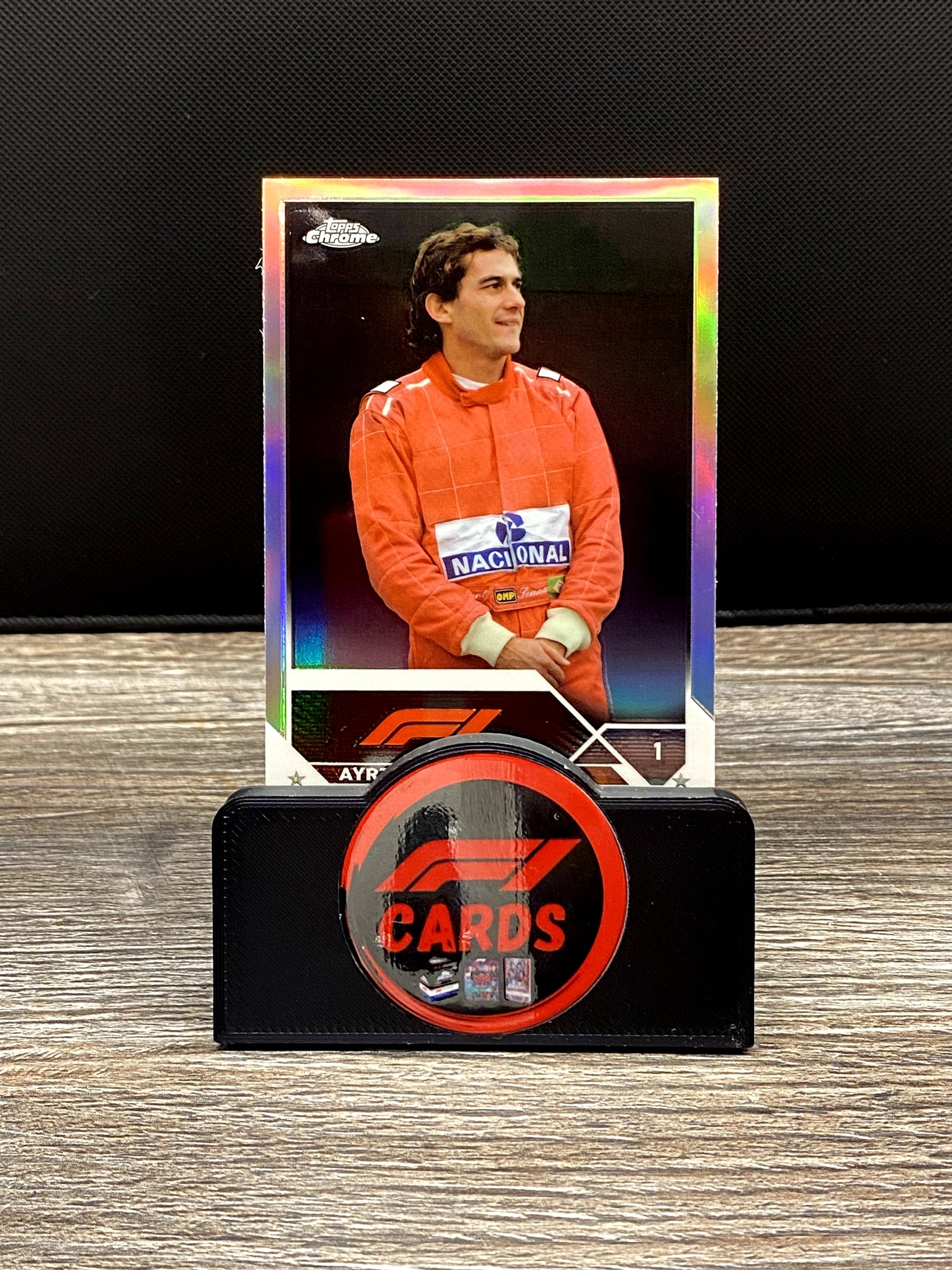 Ayrton Senna Image Variation - Chrome 2023 - #198 Base 