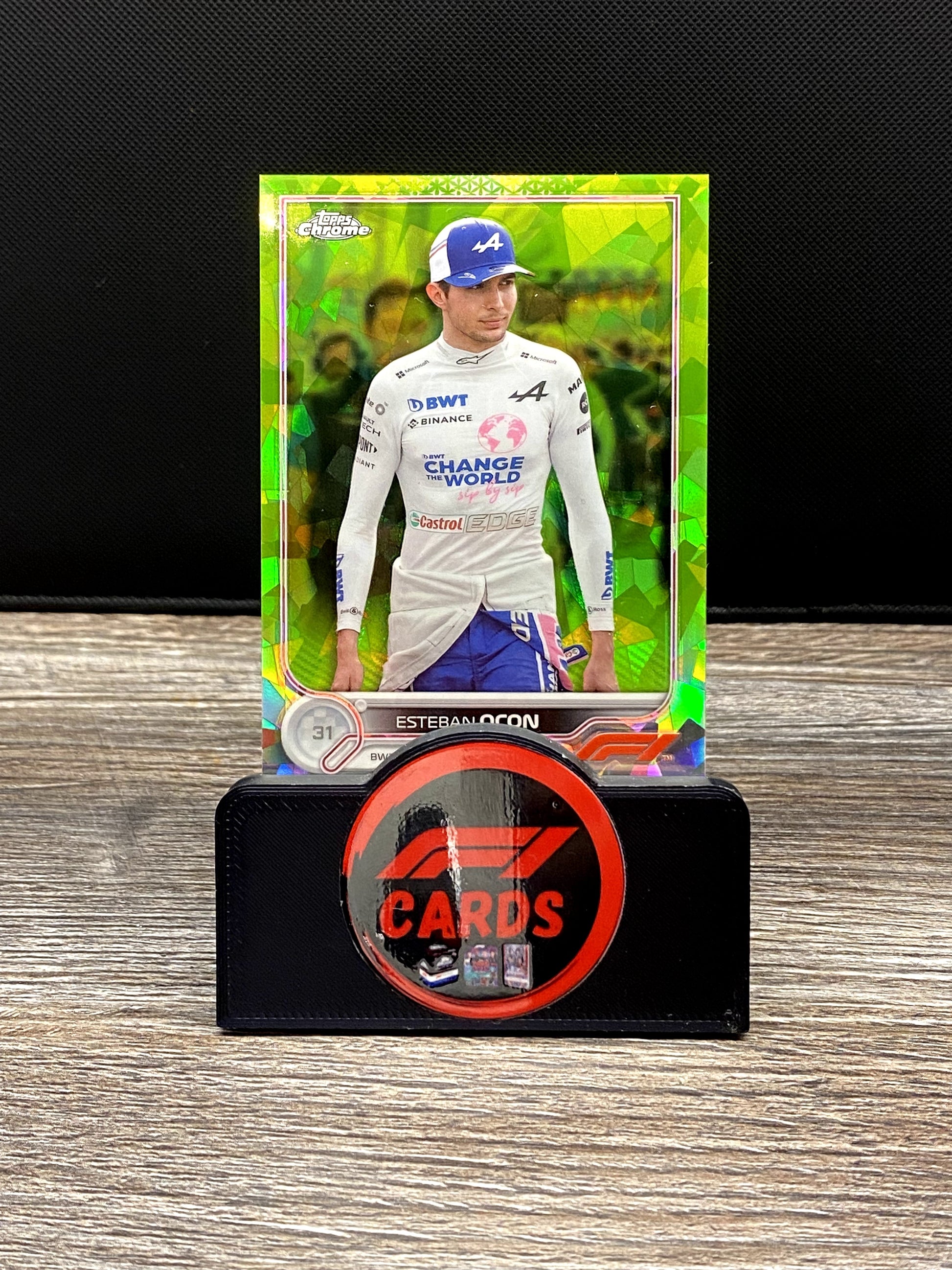 Esteban Ocon - Sapphire 2022 - #43 Chartreuse 150/199