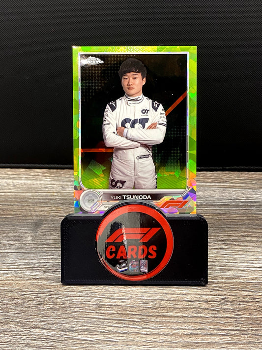 Yuki Tsunoda Portrait - Sapphire 2022 - #61 Chartreuse 075/199