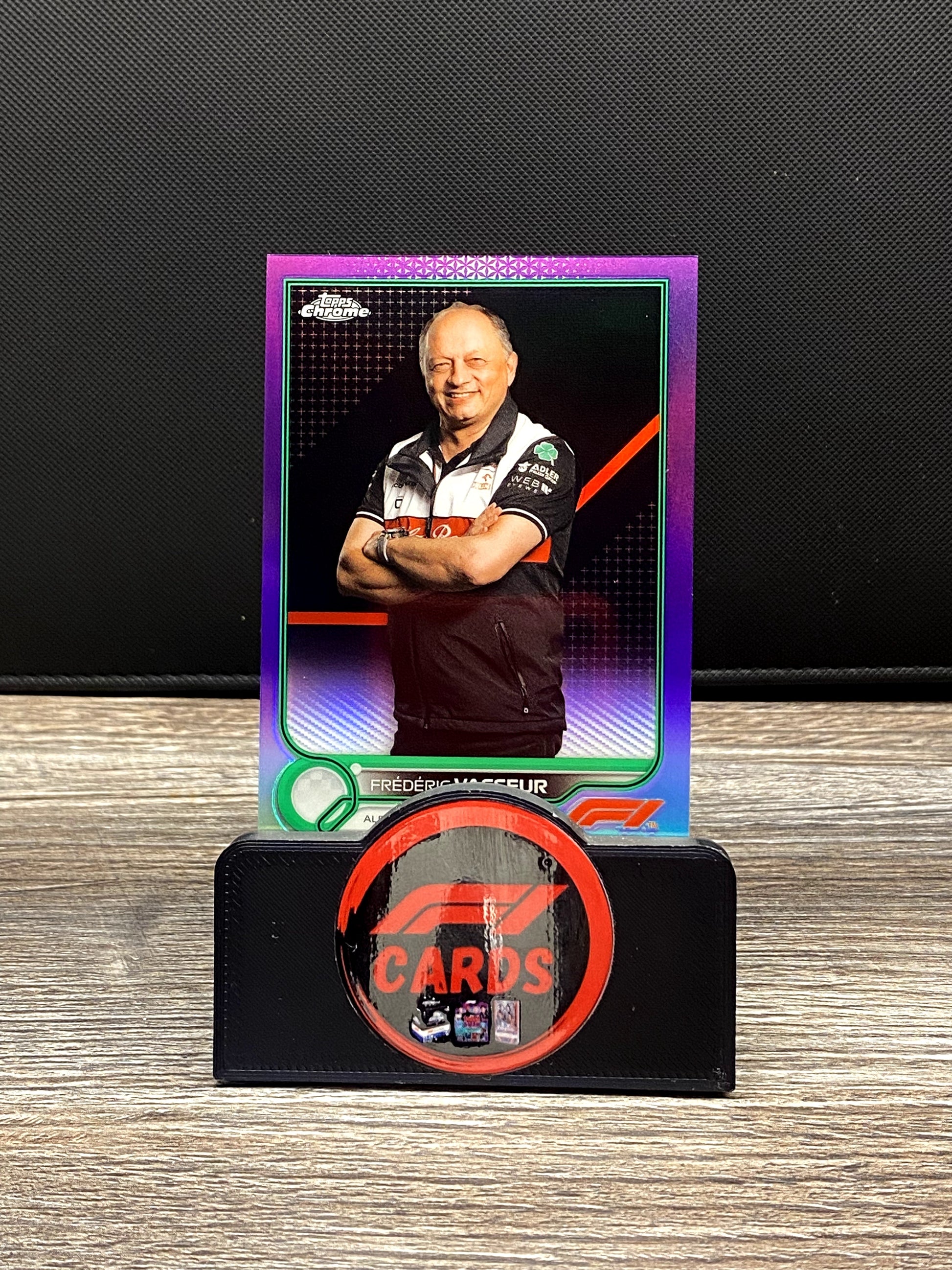 Frederic Vasseur - Chrome 2022 - #107 Purple / Green 