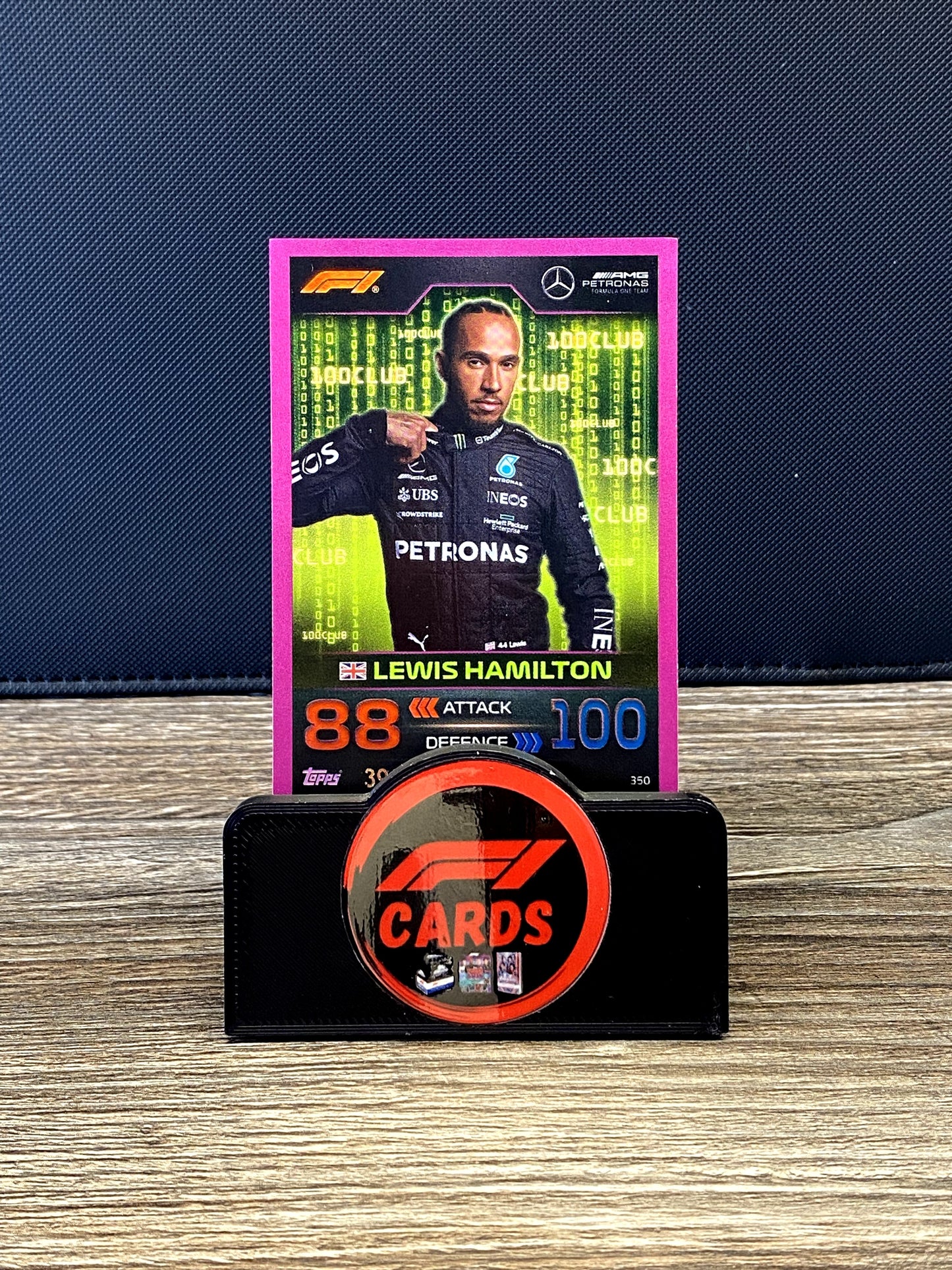 Lewis Hamilton 100 Club (India) - Turbo Attax 2023 - Purple 39/40