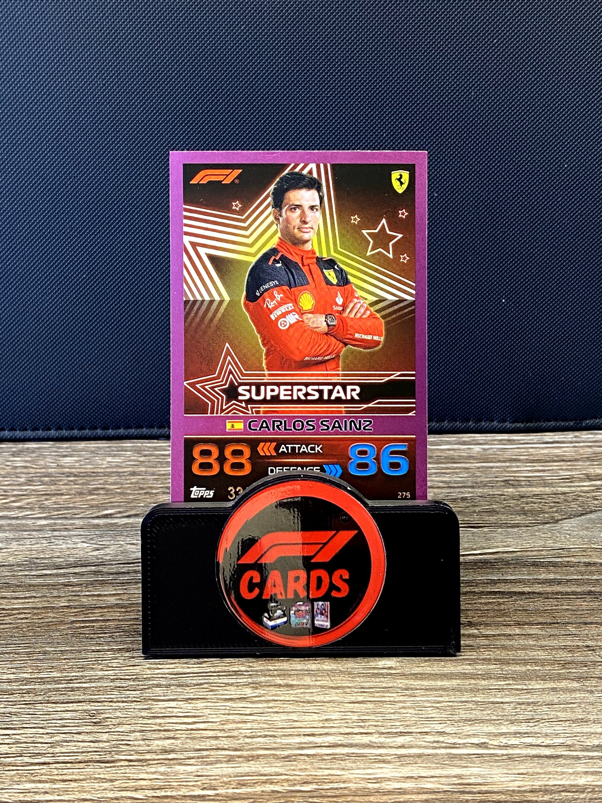 Carlos Sainz Superstar (India) - Turbo Attax 2023 - Purple 33/40