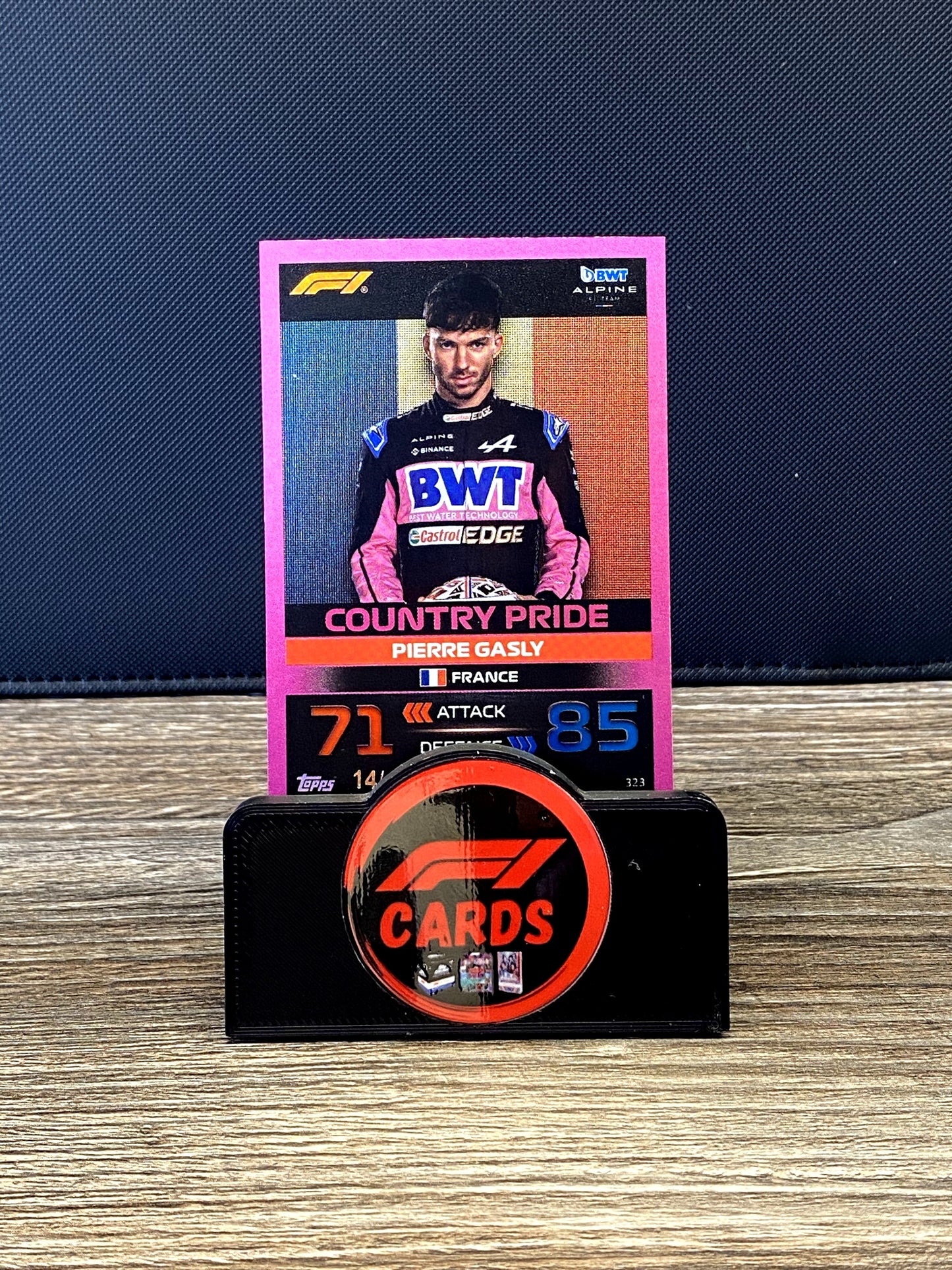 Pierre Gasly Country Pride (India) - Turbo Attax 2023 - Purple 14/40