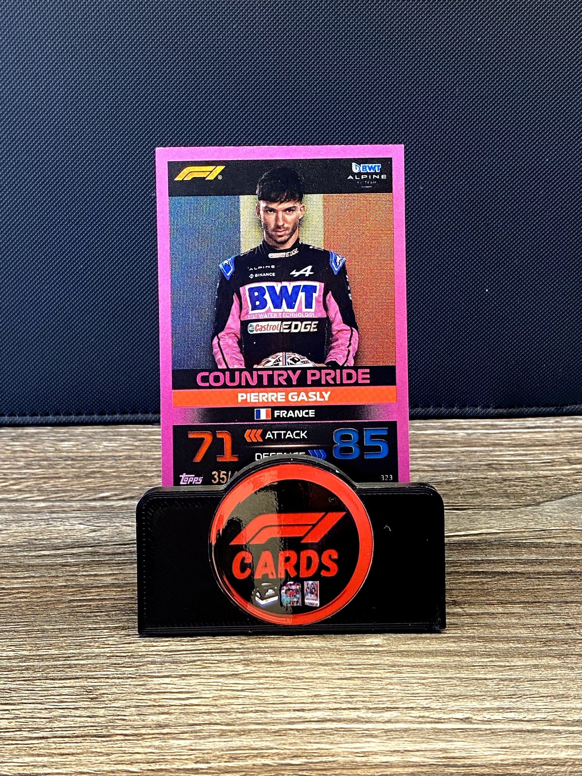 Pierre Gasly Country Pride (India) - Turbo Attax 2023 - Purple 35/40